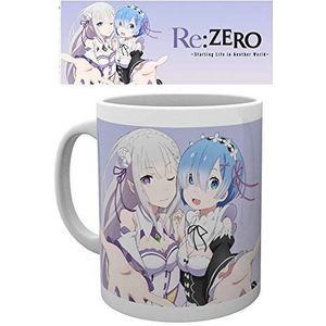 Re:Zero - Starting Life in Another World Duo Foto koffie mok 9x8 cm