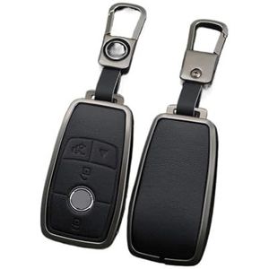 Autosleutel beschermhoes Voor A C E S G Klasse GLC CLE CLA GLB GLS Auto Zinklegering Lederen Sleutel Case Remote Shell W177 W205 W213 W222 X167 Voor Sleutel Shell(4)