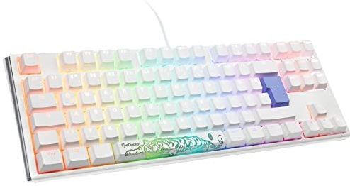 Ducky One 3 Classic - Gaming Toetsenbord - Wit - TKL - RGB LED - MX-Red