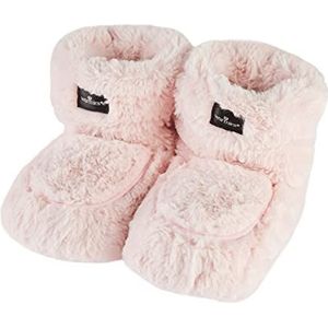 Warmies verwarmde laarzen voor dames met Franse gedroogde lavendel, rustgevende warmte en comfort, bloemkleur