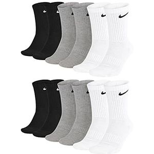 Nike Everyday Cushioned Crew Trainingssokken, voor heren, 6 paar, 42-46