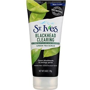 ST IVES Groene Thee-Scrub, 170 ml, zwart, 2 stuks