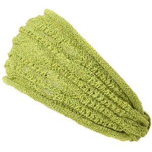 Heren hoofdband lichtgewicht katoen - dames hoofdband mesh haaraccessoire unisex wrap zwart (kleur: groen)