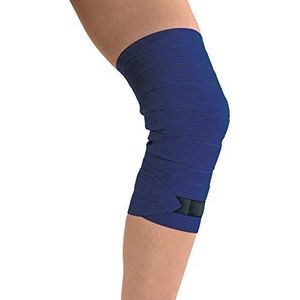 Medische elastische bandage met textiele sluiting 2 PACK marineblauw 3m*8cm