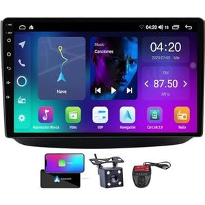 Android 13 QLED Autoradio voor Mercedes-Benz Vito 2 W639 2003-2015 - Ingebouwde DSP/Carplay/Android Auto - Camera + DVR - 9 inch 2 Din - Stuurbediening - FM RDS DAB Radio - BT 5.0(NF-1)