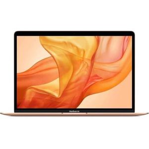 2019 Apple MacBook Air met 1.6 GHz Intel Core i5 (13.3 -inch, 8GB RAM, 128GB SSD-opslag) (QWERTY Engels) Goud (Refurbished)