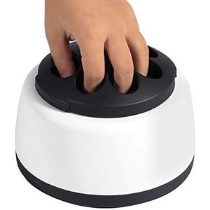 Nagelgel verwijderaar machine, elektrisch stoom af polish verwarming reiniger manicure gereedschap voor schoonheidssalon thuisgebruik (EU-stekker)
