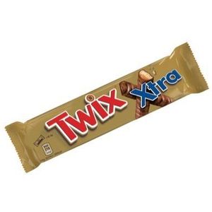Twix Extra chocoladereep - display met 30 stuks inhoud