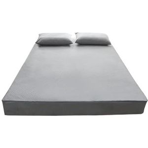 NUOYIXUAN Waterdichte matrashoes met rits, zes zijden all-inclusive matrashoes, queensize, gewatteerd hoeslaken (1, aangepast formaat 1 stuk)
