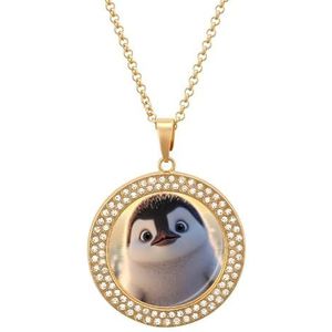 Pinguïn Vrouwen Ketting Verstelbare Lengte Hanger Mode-sieraden voor Moeder Vrouw Vriendin Gift