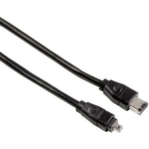 Hama FireWire IEEE 1394 kabel (4-pins stekker - 6-polige stekker, 4,5 m)