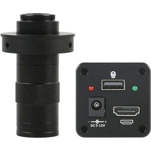 Imx323 HD 2.0MP 1080P HDMI Lab Digitale Industriële Videomicroscoop C-mount Camera TF Videorecorder(With 130x)