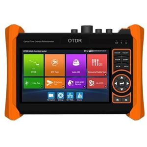 CCTV-tester 5,4 Inch IP CCTV-cameratester Handheld 4K H.265 8MP ADH/TVI/CVI OPM VFL-glasvezelkabeltester, Gecombineerd Met OTDR MT-6510(MT-6510 28 26dB)