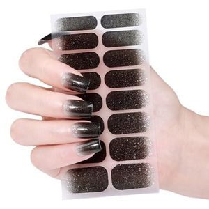 Nagels Polish Stickers Katten Oog Gels Nagels Strips Polish Wraps Glinsterende Gels Stickers Manicures Glittering Nail Katten Oog Nail Strips Wraps