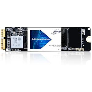 Jorkar 512GB SSD 12+16 pin voor MacBook Air/pro Upgrade, Interne SSD NVMe PCIe Gen3x4 2280 voor MacBook Air A1466 A1465 (2013-2015,2017)/MacBook Pro A1398 A1502 (Retina 2013-2015)