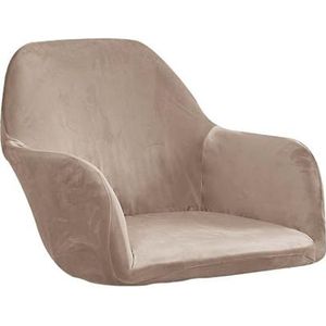 Chaise de chaise scandinave en velours lot de 1/2/4/6 1/2/4/6 Eetkamerstoelhoes Stretch armleuning Stoelhoezen Afneembare wasbare stoelhoezen voor keukenbanket Home Hotel