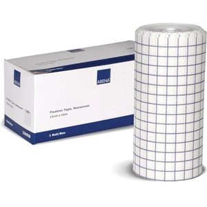 ABENA Fixeerpleister 15 cm x 10 m, rol, wit, wondpleisters, rolpleisters, pleisterrol, wondverband, plakpleister medisch plakband, wondkleefpleister, medische tape