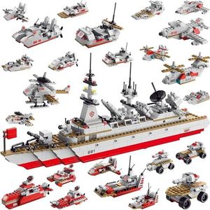 STEM Building Set Toy 811pcs Constructie 25 in 1 Cruiser Ocean Ship Building Toy voor jongens vanaf 6 jaar Modellen Technische bouwstenen Kit