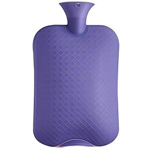 OIFAODAO, Warmwaterflessen Premium klassieke rubberen warmwaterkruik, ideaal for pijnverlichting, warm en koud herbruikbare draagbare met water gevulde Warmwaterzak,Warmwaterkruik