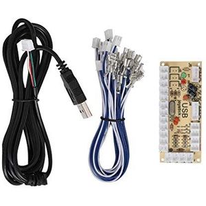 Game Controller USB Encoder Zero Delay Acryl Crystal Shell voor Host(CY-822A)