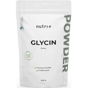 Nutri - Glycine Poeder - 1000 g - Veganistisch - Hoge Dosering - Aminozuur Zonder Toevoegingen
