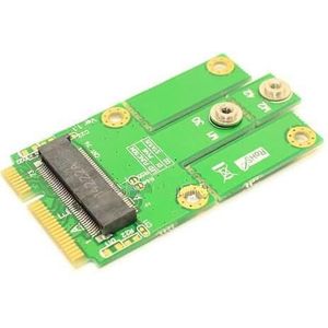 CoreParts M.2 Key E to mini PCIe Adapter M.2 (NGFF) to mPCIe (PCIe+USB), MSNX1031C (M.2 (NGFF) to mPCIe (PCIe+USB) Suitable for intel 7260NGW with 802.11ac WiFi & Bluetooth 4.0 etc)
