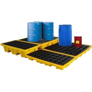 Morsbakken met rooster, Modulaire lekbak, veelkleurig, meerdere maten(66x36x12cm)