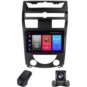 Android 14 autoradio geldt voor SsangYong Rexton Y250 II 2 2006-2012 met Carplay Android Auto 10 inch autoradio 2 Din met Bluetooth/GPS-navigatie stuurbediening achteruitrijcamera(C30 Pro)