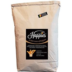 Happies bakmix 10 Kg heerlijke en knapperige churros, kant-en-klare mix voor churros, deegmix voor churros, makkelijk te bereiden door enkel toevoeging van water