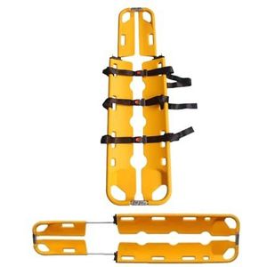 SIEEOUR Professionele Schepbrancard Eerstehulpverleners Afneembaar, Opvouwbaar Ontwerp, Instelbaar 160-210cm, Lichtgewicht Voor Spoedeisend Medisch Transport, Ambulance Ziekenhuis Brandweer