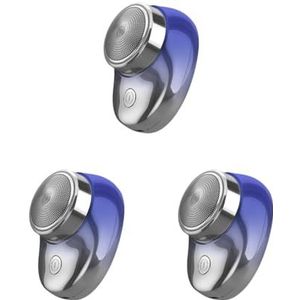 3 Set Elektrische Scheerapparaat IPX7 Waterdichte Scheren Scheermes Voor Thuis Auto Gebruik Reizen Scheert