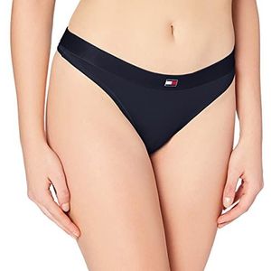 Tommy Hilfiger Thong String voor dames, blauw (Navy Blazer 416)., 40