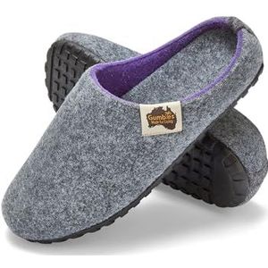 Gumbies - Pantoffels - Grijs Lilac - Gerecyclede Materialen - Antislip en Stabiele Zool