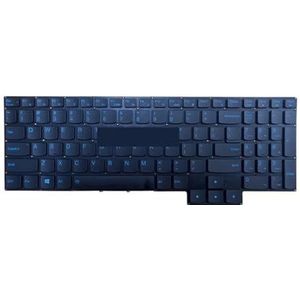 US RU Engels Russisch Verlicht toetsenbord voor Lenovo voor Ideapad voor Gaming 3-15IMH05 81y4 3-15arh05 5CB0Y99500 Blauwe laptoptoetsenborden(US Backlit Blue)