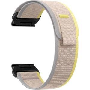 20 22 26mm Elastische Geweven Nylon Loop Strap fit Voor Garmin Fenix 7 7X 6X 6s 6 Pro 5 5s 5X Plus 3HR 945 Epix Gen 2 Enduro Quickfit Band, Descent Mk1 Mk2