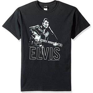 Men's Elvis Short Sleeve T-Shirt T-shirts & overhemden(3X-Large)