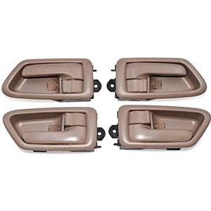 Deurkruk Voor Camry 1997 1998 1999 2000 2001 Beige Grijs Binnen Interieur Deurklink Voor Achter Links Rechts LH RH Driver Passenger(Whole handle Beige)
