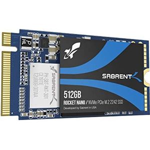 Sabrent Rocket NVME PCIE M.2 2242 DRAM (512GB)