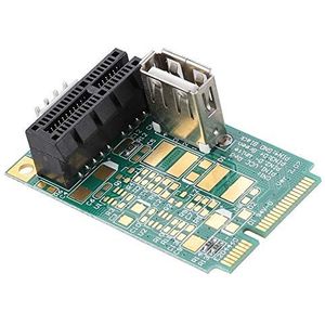 Mini PCI-E naar PCI Express PCI-E 1x slot adapterkaart, MPCIe naar PCIe converterkaart, voor PCI-e 4X / 8X / 16X kaarten/USB-apparaten