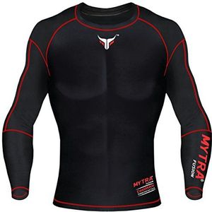Mytra Fusion Compressie Top Rash Guard MMA Fitness Training Top