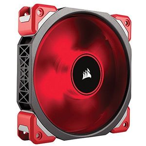 Corsair CO-9050042-WW Ml120 Pro Led, Rood, 120Mm Premium Magnetische Levitatieventilator,Zwart