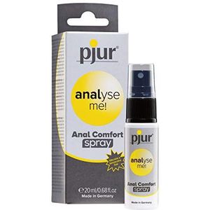 pjur analyse me! Spray - Voor comfortabele anale seks - Panthenol & aloë ondersteunen de elasticiteit van de huid (20ml)