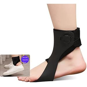 Enkelbrace stabilisatoren, Voetdroporthese zwart, meerdere maten(Black,M)