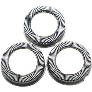 Set van 3 reservescheerkoppen voor HQ56, HQ55, HQ4+, HQ3, HQ6843, HQ300, HQ64, HQ916, CloseCut messen voor een zachte scheerbeurt (3 stuks)