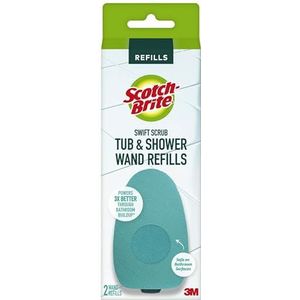 Scotch-Brite® Swift Scrub Bad & Douche Wand Vullingen 547-WR, 6/2 2 count (Pack van 1)