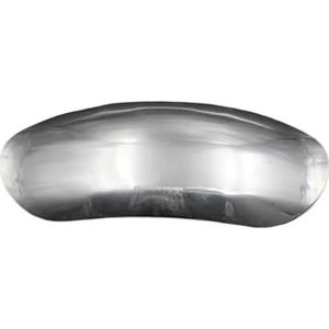 Motorfietsspatborden Universele Ongeschilderde Zilveren Voorspatbord Met Korte Spatborden Voor Motorfietsen