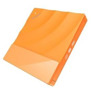 Draagbare Snelle USB 3.0 CD DVD-RW Optische Drive Externe Slanke Schijflezer Desktop PC Laptop Tablet DVD-speler(Orange)