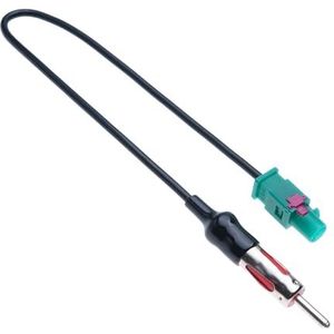 FM AM Radio Antenne Adapterkabel Fakra Male naar DIN Male Plug Auto Audio Connector - Compatibel met Ford BMW VW Volkswagen - 12-24V Stereo Antennekabel