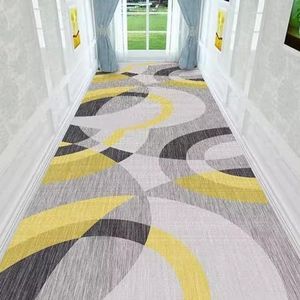 Modern wasbaar vloerkleed gang slaapkamer woonkamer entree smal loper tapijt antislip wasbaar keukentapijt lopermatten 60x250cm 80x400cm (Size : 100×250cm)