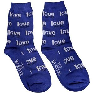 Beatles (The) - Love Me Do Blue (Calzini Uomo) Merchandising Ufficiale